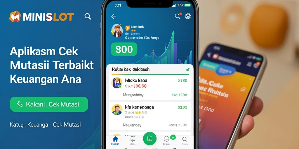 Tampilan antarmuka aplikasi MINISLOT yang ramah pengguna untuk Cek Mutasi.